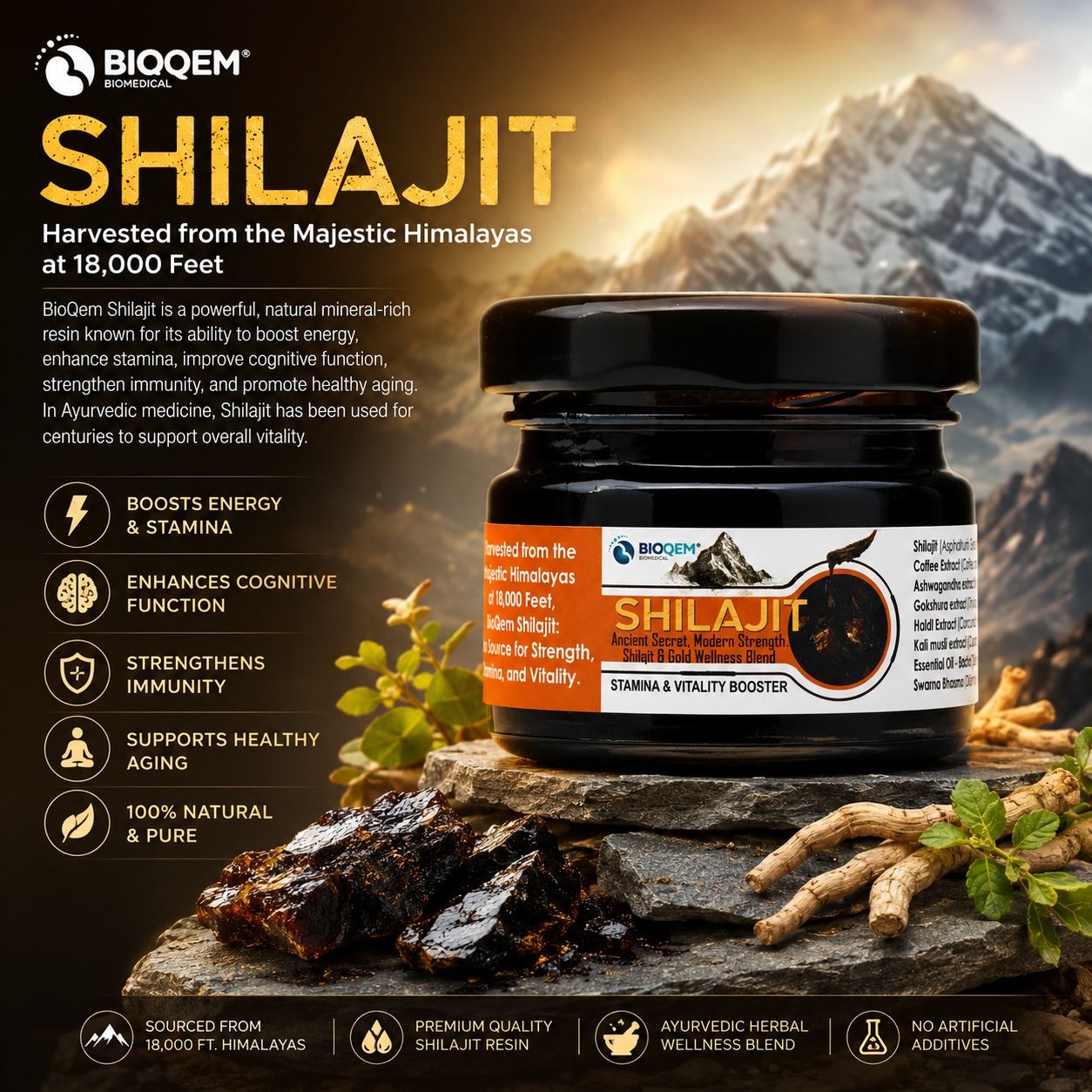 Shilajit Gold Resine
